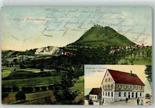 Hohenstaufen 1911 Gasthaus z. Ochsen