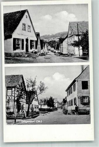 Drügendorf Dorfstraßen-Ansichten Cafe