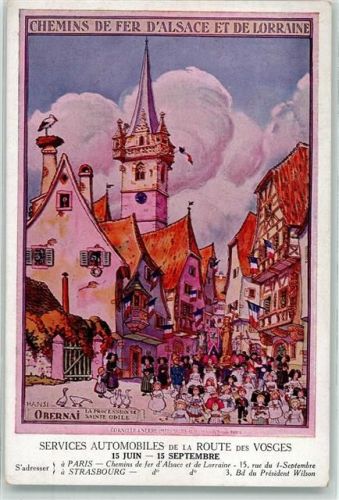 Obernai Chemins de Fer d'Alsace et de Lorraine