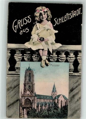 Selestat 1916 Münster