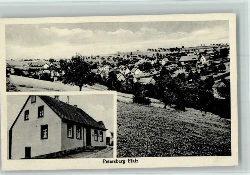 Petersberg Gasthaus Butz , Teilansicht ca 1935 AK
