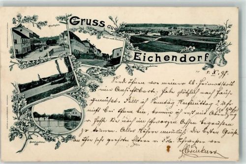 Eichendorf 1897 Marktplatz
