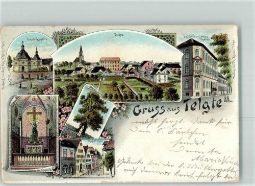 Telgte 1902 Gnadenkapelle Inneres d. Kapelle Marien Linde Kapellenstraße