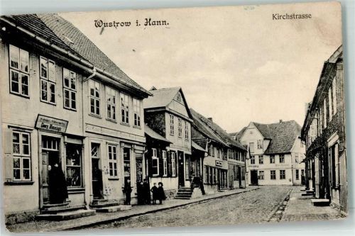 29462 W3135 Wustrow , Niedersachs 1910 - Kirchstraße