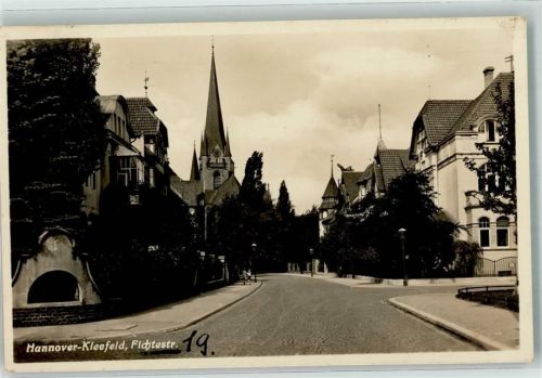 Kleefeld Fichtestraße 19 Villen Stempel Direktor Dipl.-Ing. Fr. Thies