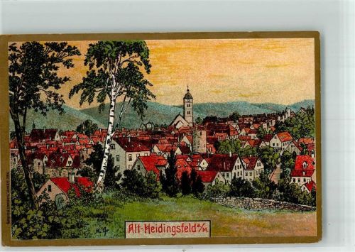 Heidingsfeld Dorfkirche Künstlersteindruck