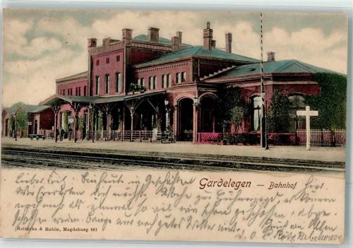 Gardelegen 1904 Bahnhof