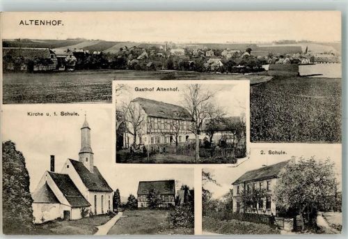 Altenhof Schule Kirche Gasthaus Altenhof