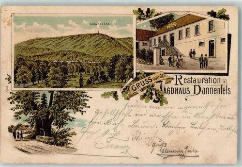 Dannenfels Donnerberg Gasthaus Jagdhaus