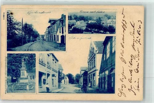 Dorum Denkmal Poststraße Radfahrer