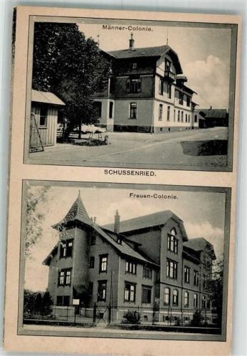 Bad Schussenried Frauen-Colonie Männer-Colonie