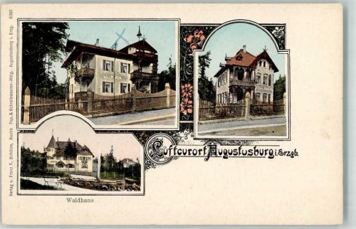 Augustusburg Villa Concordia Waldhaus Springbrunnen