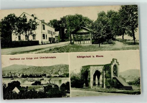 Rhens Gasthaus zur Kripp Königsstuhl