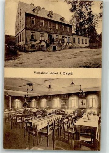 Adorf Gasthaus Volkshaus