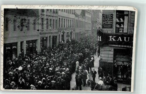 Köln Kalk 802 1912 Kasernen Straße Versammlung