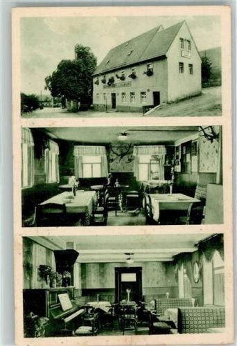 Rhäsa Gasthaus zum Hirsch Gastraum Klavier