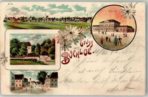 Buchloe 1898 Kellergarten Marktstraße Bahnhof