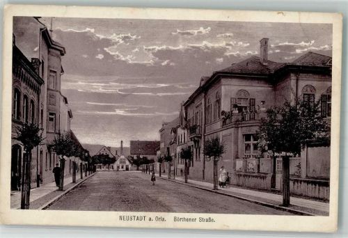Neustadt 1917 Börthener Straße