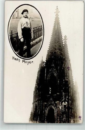 Köln Altstadt-Nord 103 1929 Turmbesteigung Hans Meyer