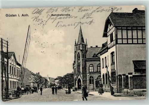 Güsten 1916 Bahnhofstraße