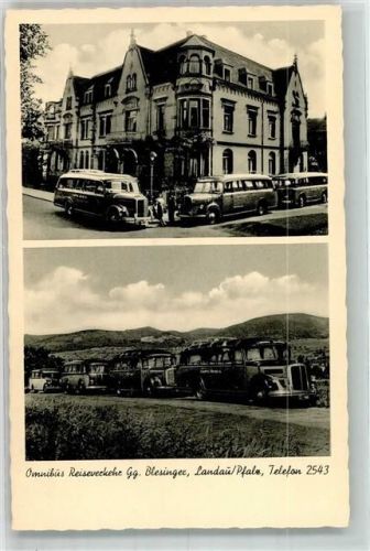Landau Omnibus-Reiseverkehr Blesinger Reisebusse