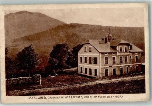 Brennes Gasthaus Brennes Arber RS. Gasthausstempel