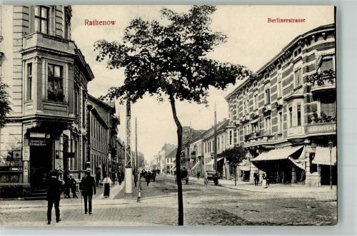 14712 O1830 Rathenow 1909 - Berlinerstraße