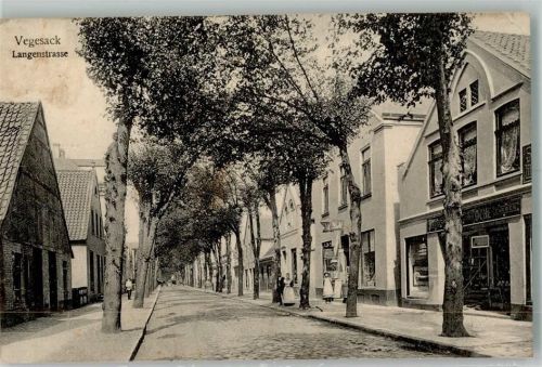 Vegesack 1911 Langenstraße