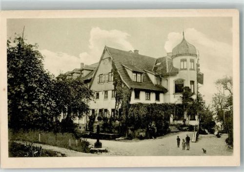 Scheuern Kurhaus zum Sternen Dackel Brunnen