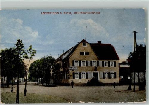 Lampertheim Biedensandstraße Kruzifix Gasthaus