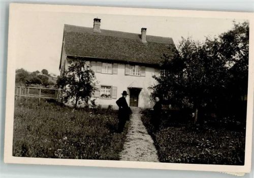 Iznang Posthilfstelle Itznang Wohnhaus Obstbäume Wiese