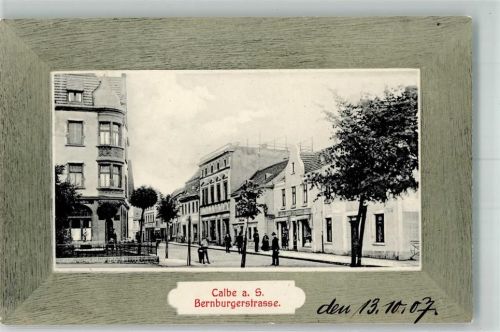 Calbe 1907 Bernburgerstraße
