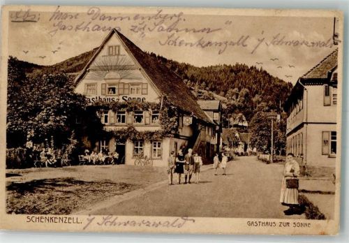 Schenkenzell Gasthaus zur Sonne Dorfstraße Leim löst sich