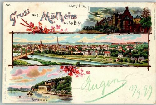 Hattingen 899 Rahlenberg Ruhr Schloss Broich