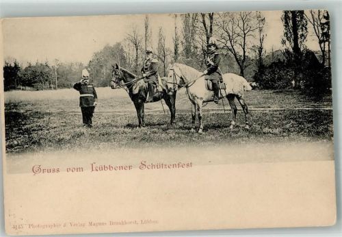 Lübben Lübbener Schützenfest Reiter