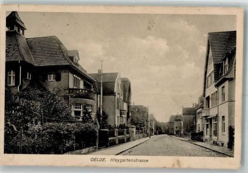 Oelde 1917 Kleygartenstraße Villen