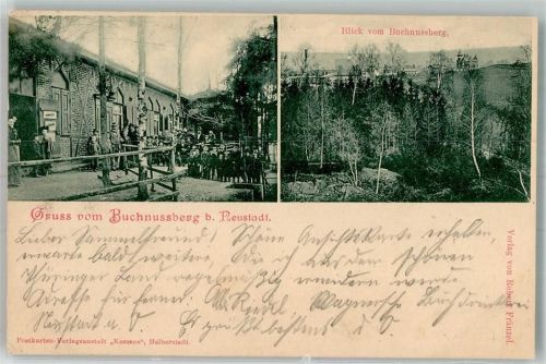 Neustadt 1900 Buchnussberg Gasthaus