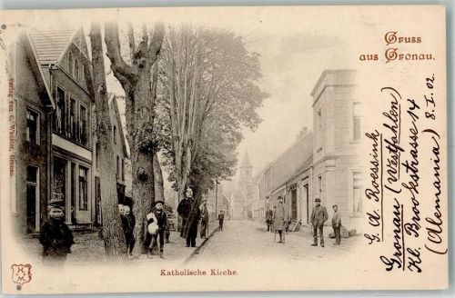 Gronau 1902 Kath. Kirche
