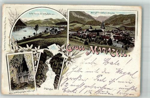 Mariazell 1893 Kirche Höhlensteingrotte Erlafsee