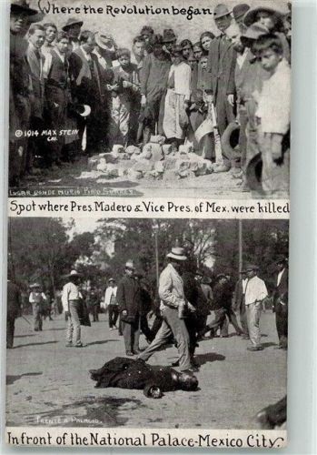 Mexiko City 1911 National Platz Revolution
