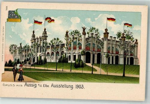 Usti nad Labem 1903 Ausstellung