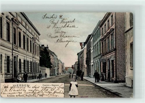 Viersen 1906 Casino-Straße