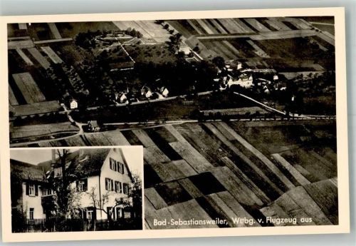 Sebastiansweiler Fliegeraufnahme Pension Haus Diether