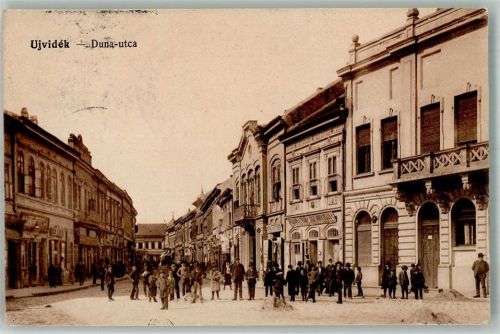Ujvidek 1917 Duna utca