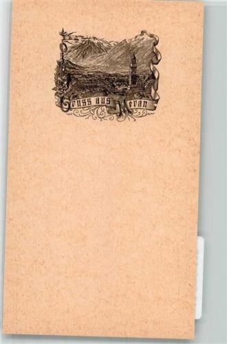 Meran Andruck Vorläufer Druck um 1880 - 1889
