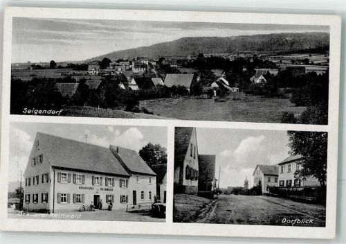 Seigendorf Brauerei Reinwald Dorfstraße