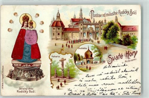 Pribram Zazracny obraz Rodicky Bozi Kalvaria Studanka Svate Hory