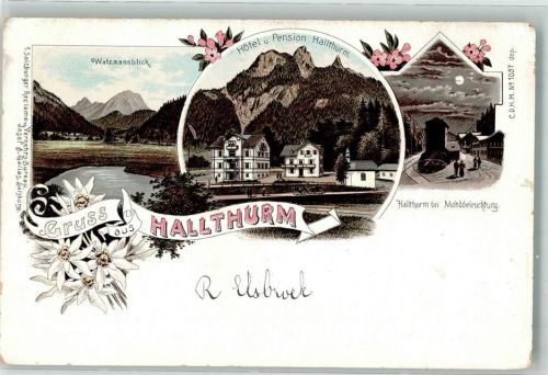 Hallthurm Watzmannblick Hotel Pension Edelweiß