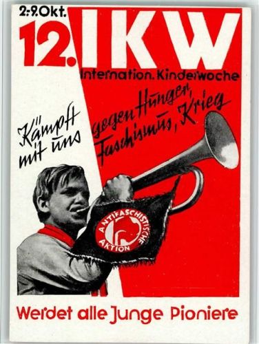 12 IKW internationale Kinderwoche Kampf gegen Faschismun
