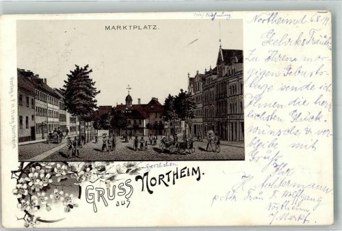 Northeim 1899 Marktplatz
